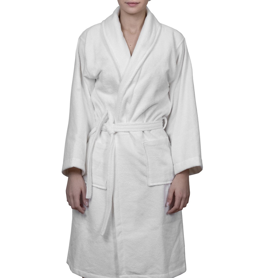 Adults The Very Soft Bathrobe in Blanche