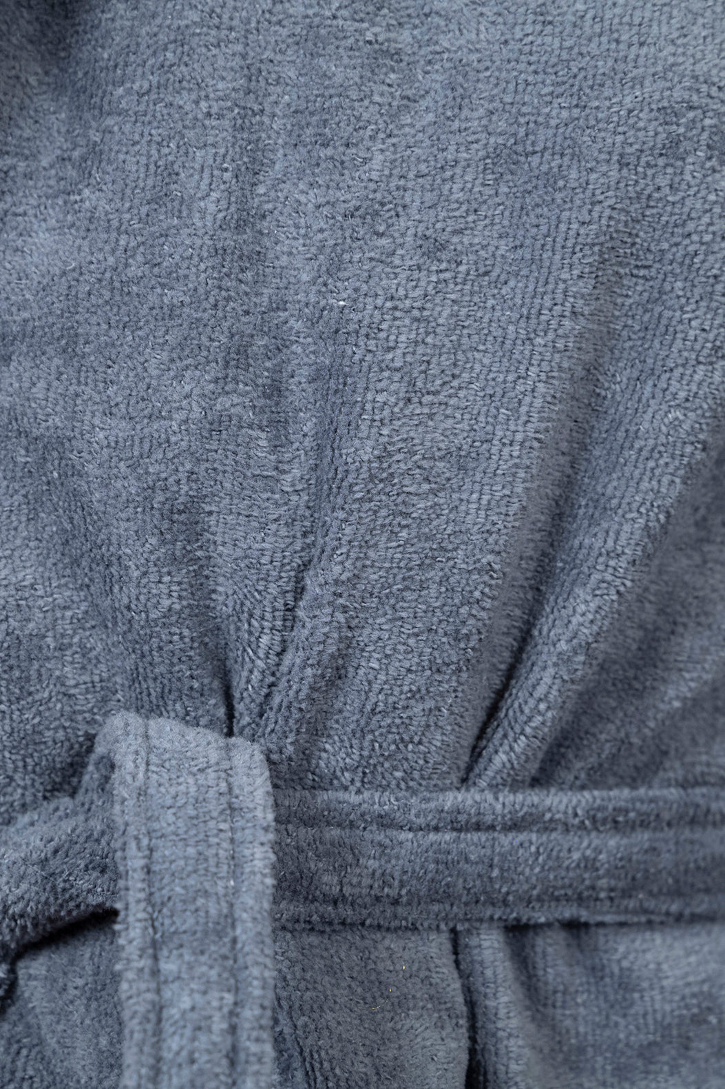 Kids Velour Bathrobe in Smoky Bullet
