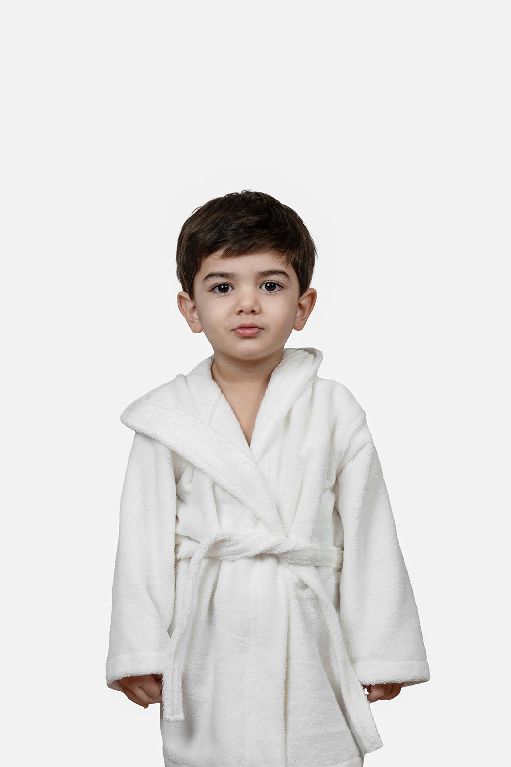 Kids Very Soft Bath Robe in Marshmallow