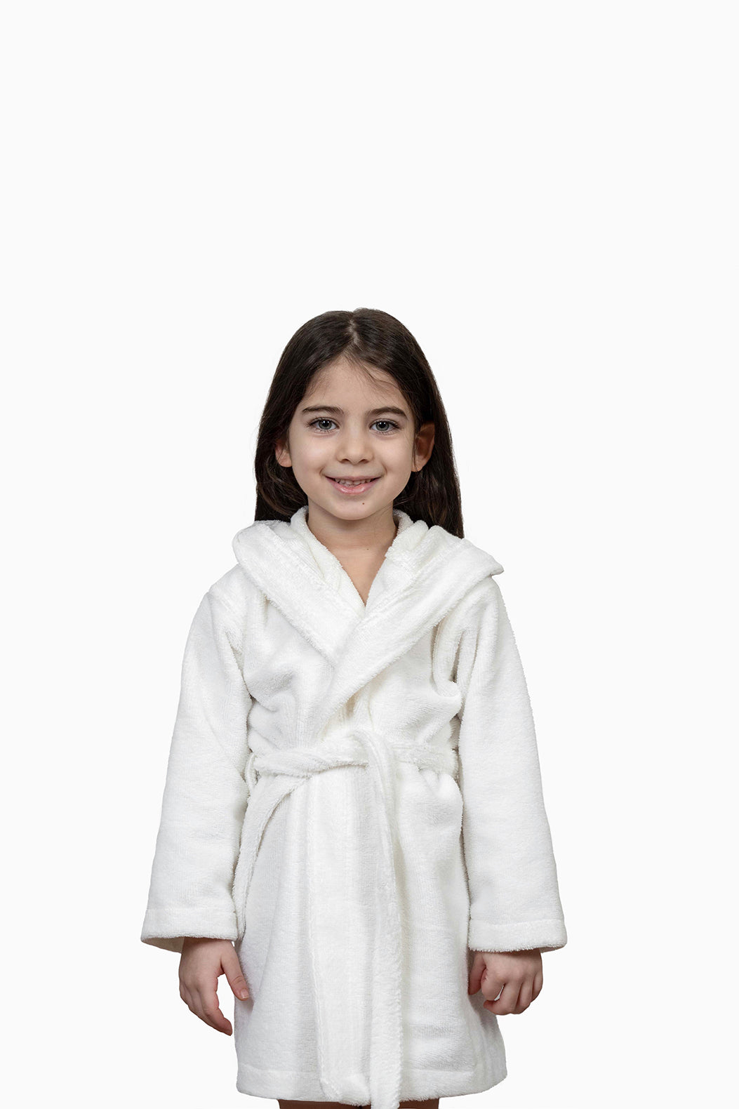Kids Very Soft Bath Robe in Marshmallow