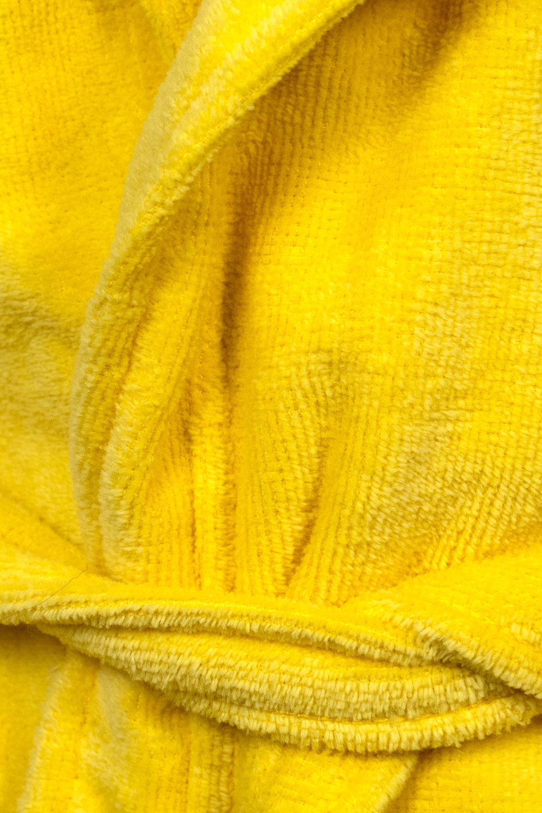 Kids Velour Bathrobe in Sunshine