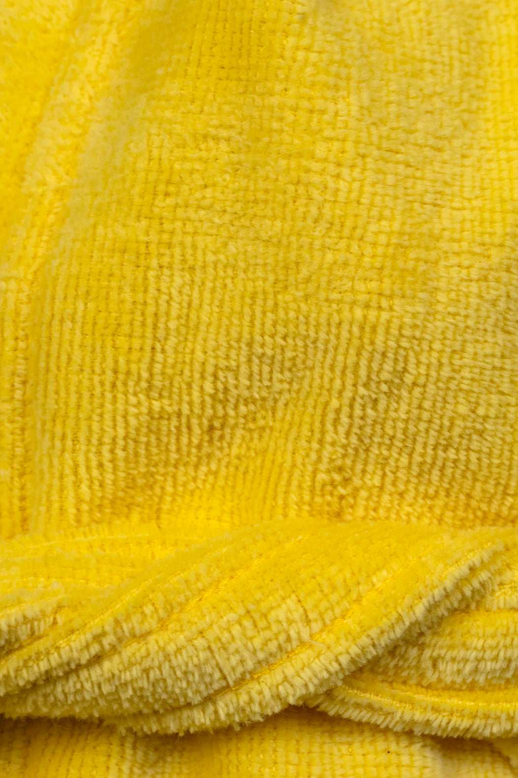 Kids Velour Bathrobe in Sunshine
