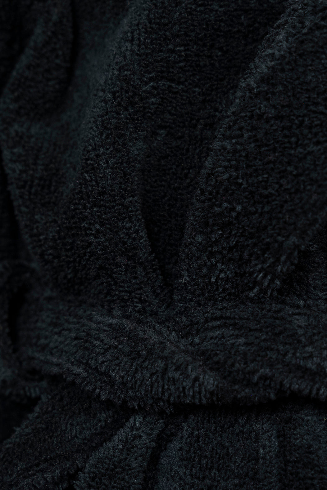Kids Very Soft Bath Robe in Black