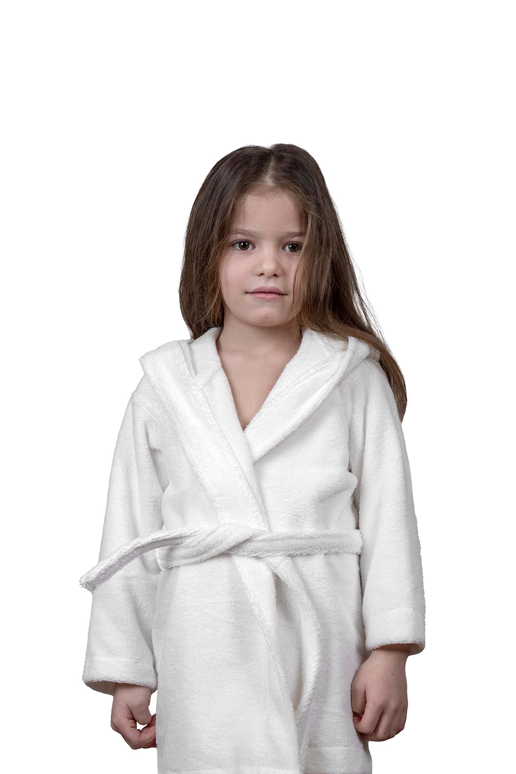 Kids Very Soft Bath Robe in Marshmallow
