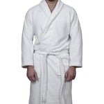 Adults The Very Soft Bathrobe in Blanche