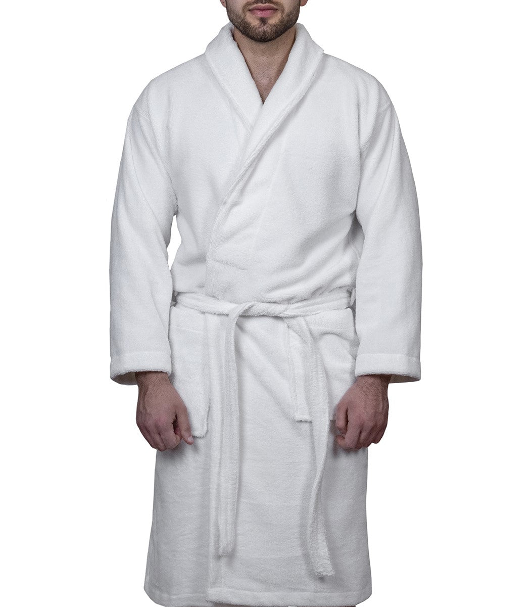 Adults The Very Soft Bathrobe in Blanche