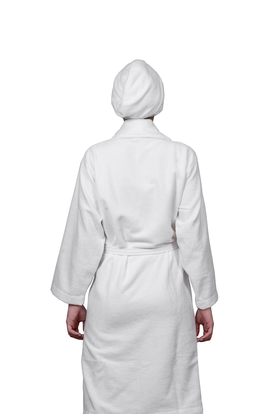 Adults The Very Soft Bathrobe in Blanche