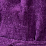 Kids Velour Bathrobe in Lilac