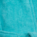 Kids Velour Bathrobe in Minty