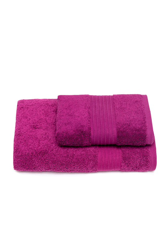 Happy Towel in Magical Magenta