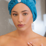 Head Wrap in Blue
