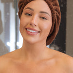 Spa Bath Set in Brown