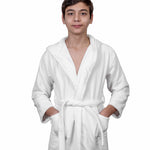 Kids Very Soft  Bath Robe in Marshmallow