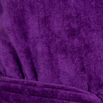 Kids Velour Bathrobe in Lilac